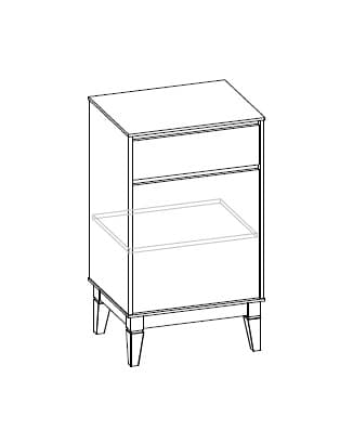 Тумба Тристан -1, ель