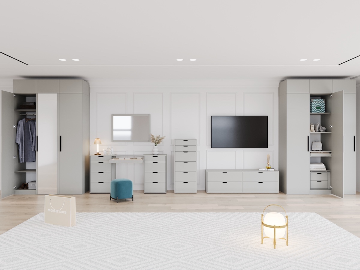 Комод Даллас, комод для одежды, 80-689ДК